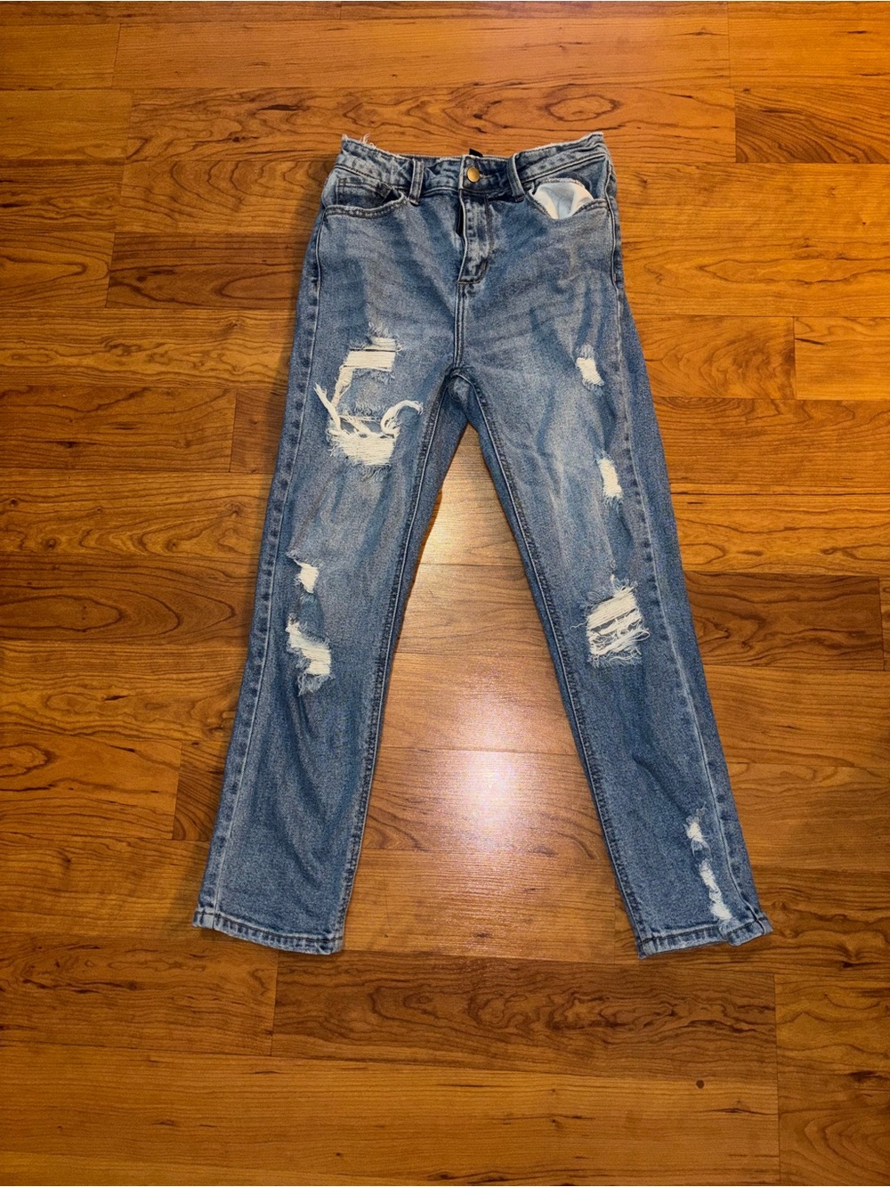 Windsor Distressed High-Rise Jeans Size 3